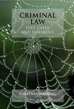 Paperback Criminal Law: Text, Cases, and Materials Book