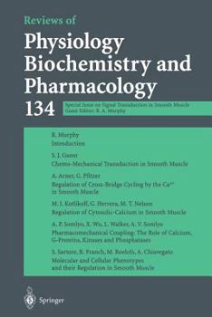 Paperback Reviews of Physiology Biochemistry and Pharmacology: Special Issue on Signal Transduction in Smooth Muscle Book