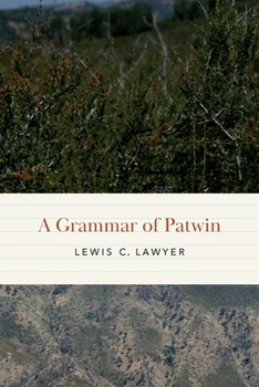 Paperback A Grammar of Patwin Book