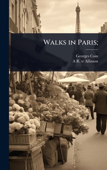 Hardcover Walks in Paris; Book
