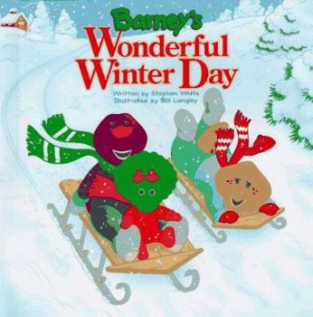 Hardcover Barney's Wonderful Winter Day Book