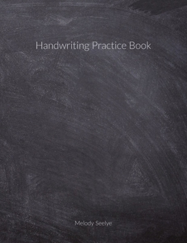 Paperback Handwriting Practice Book