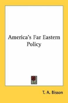 Paperback America's Far Eastern Policy Book