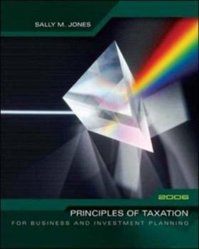 Principles of Taxation for Business and Investment Planning: 2000