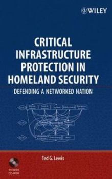 Hardcover Critical Infrastructure Protection in Homeland Security: Defending a Networked Nation [With CDROM] Book