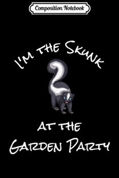 Paperback Composition Notebook: I'm With The Skunk Halloween Costume Party Matching Journal/Notebook Blank Lined Ruled 6x9 100 Pages Book