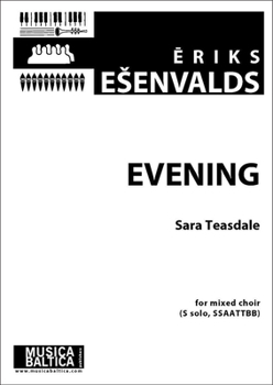 Paperback Evening: For Ssaattbb Choir, Choral Octavo Book