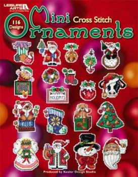 Paperback Mini Cross Stitch Ornaments Book