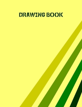 Paperback Drawing Book: 100 Blank Pages, 8.5 x 11, Draw Pad for Sketching, Doodling and Painting Book