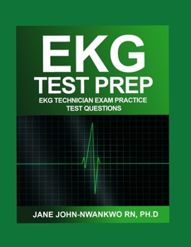 Paperback EKG Test Prep: EKG Technician Exam Practice Test Questions Book