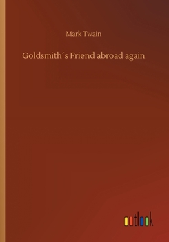 Paperback Goldsmith´s Friend abroad again Book