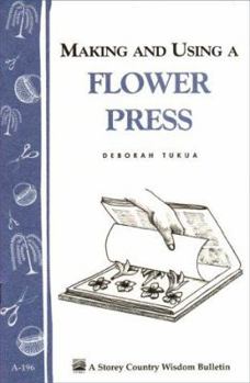 Paperback Making and Using a Flower Press Book