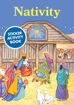 Paperback Nativity Sticker Activity Book