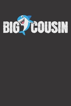 Notebook: Big Cousin Shark Marine Biology Gift Dot Grid 6x9 120 Pages