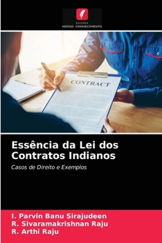 Paperback Essência da Lei dos Contratos Indianos [Portuguese] Book