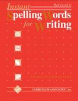 Paperback Instant Spelling Words for Writing: Level d Red Book