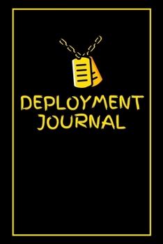 Paperback Deployment Journal: Lined Notebook for Keeping Records and Memory, Black 120 pages Journal, Small Travel Journal Book
