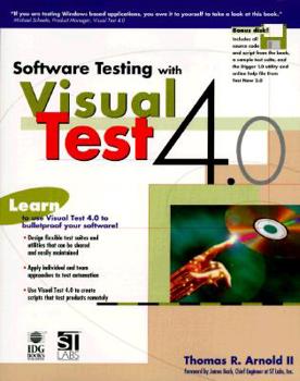 Paperback Software Testing With Visual Test 4.0 Book