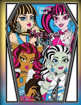 Paperback Monster High Coloring Book