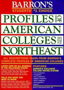 Paperback Profiles of American Colleges: Northeast Book
