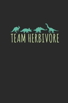 Paperback Team Herbivore: Graph Paper Notebook (6" x 9" - 120 pages) Vegetarianism Themed Notebook for Gift / Daily Journals Book