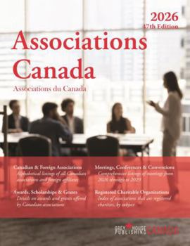 Paperback Associations Canada, 2026: Includes Free Online Access Book