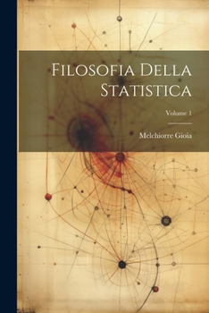 Paperback Filosofia Della Statistica; Volume 1 [Italian] Book