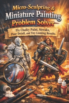 Paperback Micro-Sculpting & Miniature Painting Problem Solver: Fix Chalky Paint, Streaks, Poor Detail, and Toy-Looking Results Book