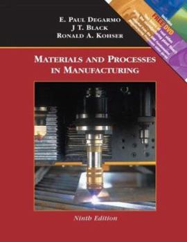 Hardcover Materials and Processes in Manufacturing Book