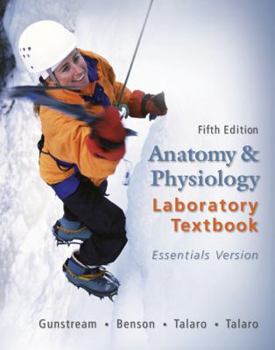 Spiral-bound Anatomy & Physiology Laboratory Textbook Essentials Version Book