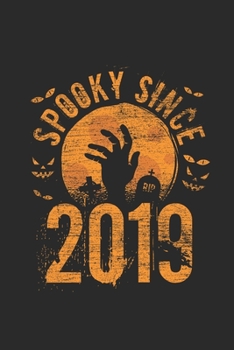Spooky Since 2019: Graph Paper Journal (6" X 9" - 120 Pages/ 5 Squares per inch) for Birthday and Happy Halloween Gift Idea