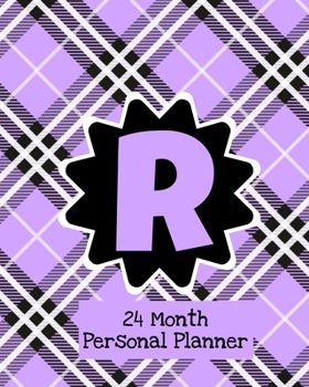 24 Month Personal Planner: Monogrammed Schedule and Organizer