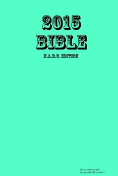 Paperback 2015 Bible Book