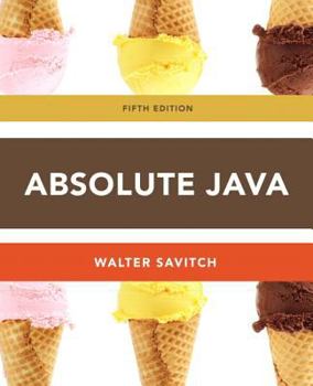 Paperback Absolute Java Book