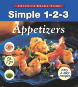 Spiral-bound Simple 1-2-3 Appetizers Book