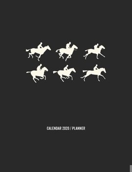 Paperback Horse Calendar 2020: Horse 2020 Planner Calendar Pocket calendar for Monthly Planning 12 Month 8.5 x 11" Book