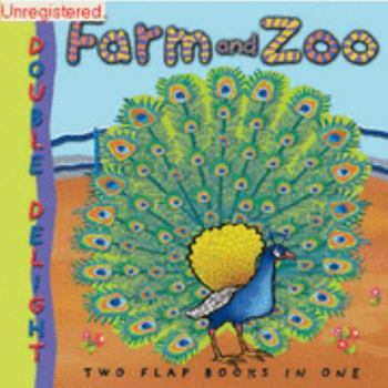 Hardcover Double Delights Farm & Zoo Book