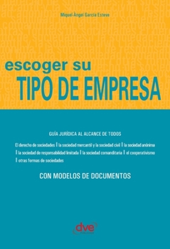 Paperback Escoger su tipo de empresa [Spanish] Book