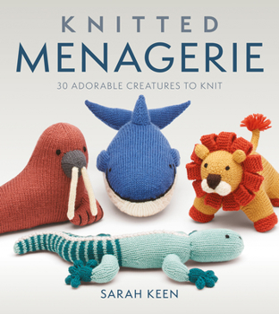 Paperback Knitted Menagerie Book