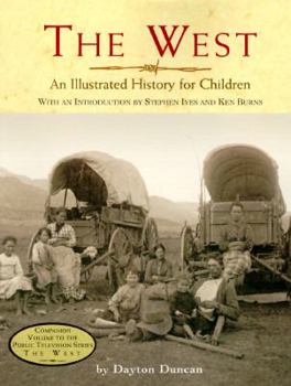 Paperback The West: An Illustrated History for Children Book