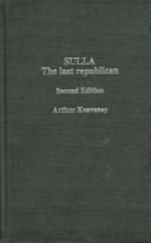 Paperback Sulla: The Last Republican Book