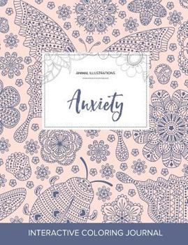 Paperback Adult Coloring Journal: Anxiety (Animal Illustrations, Ladybug) Book