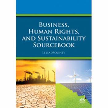 Paperback Business, Human Rights, and Sustainability Sourcebook Book