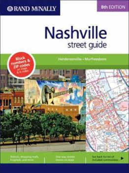 Spiral-bound Rand McNally Nashville Street Guide: Hendersonville/Murfreesboro Book