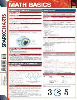 Paperback Math Basics (SparkCharts) Book