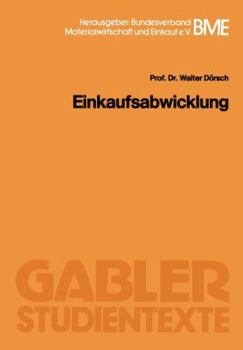 Paperback Einkaufsabwicklung [German] Book