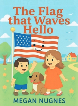 Hardcover The Flag that Waves Hello [Large Print] Book