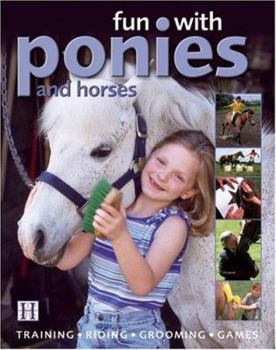 Paperback Fun with Ponies and Horses Book