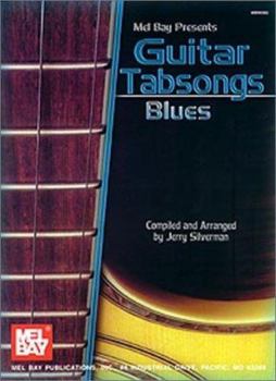 Paperback Mel Bay Guitar Tabsongs: Blues Book