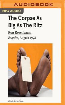 MP3 CD The Corpse as Big as the Ritz: Esquire, August 1973 Book